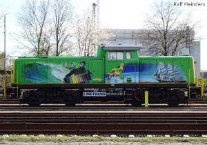 Baureihe 291 im Hamburg-Design